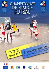 Affiche CF Futsal Sport Adapté 2020