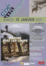 Affiche marche avec les loups