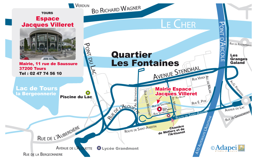 ESPACE VILLERET Fontaines_Plan LALM-Tours
